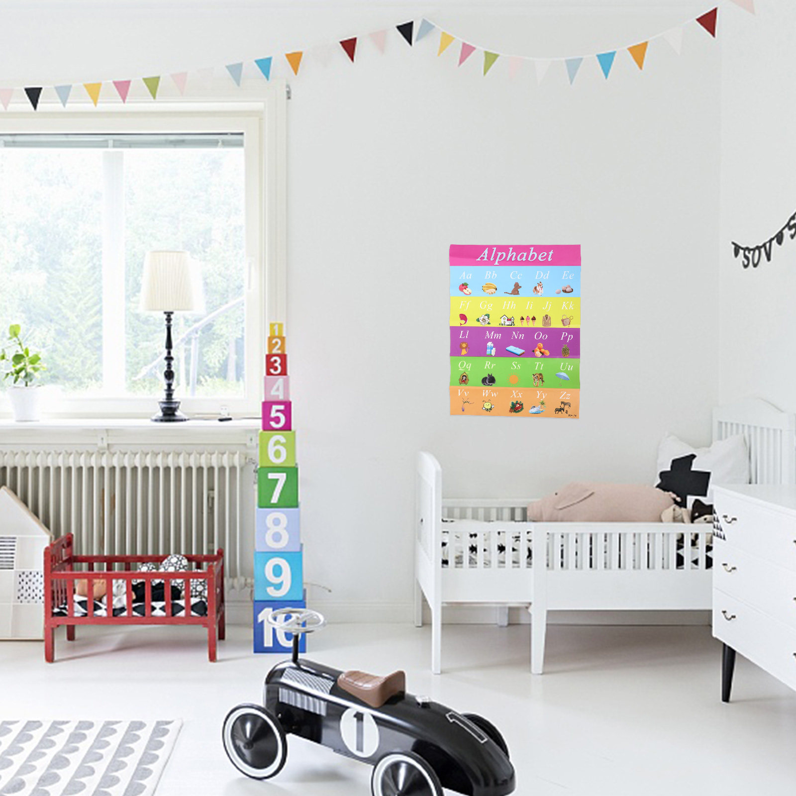 Kids Educational Poster - 30x40 cm Çocuklar İçin Erken Yaş