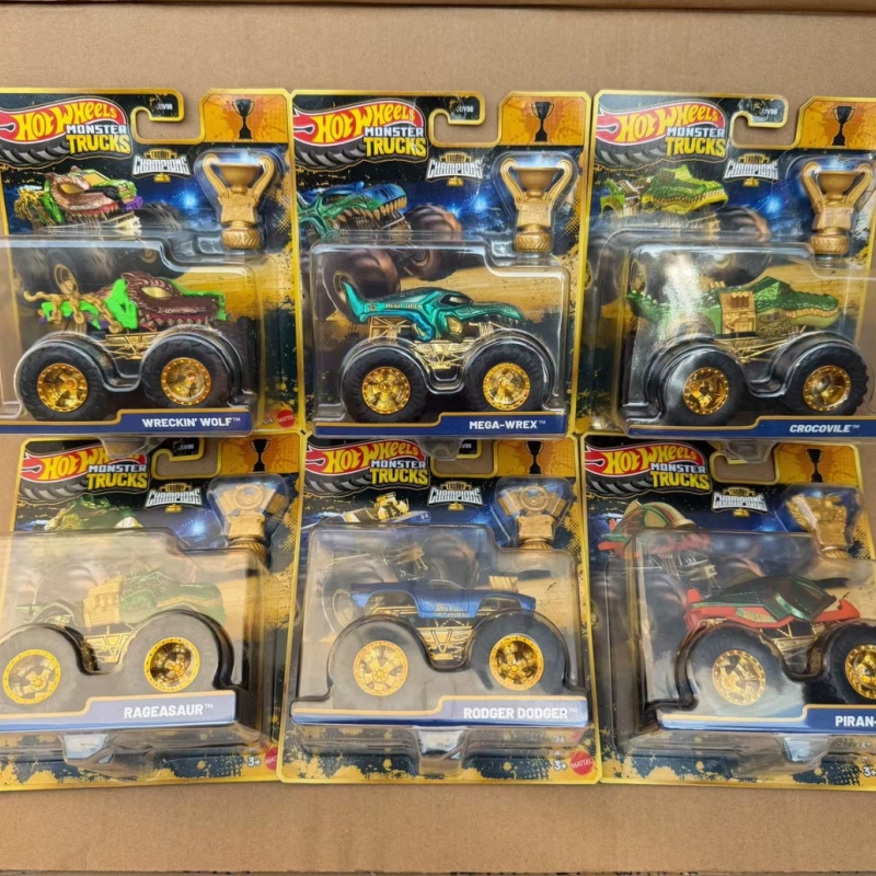 Hot Wheels Car Monster Trucks - Hot Wheels Monster Trucks Şampiyonlar Serisi,
