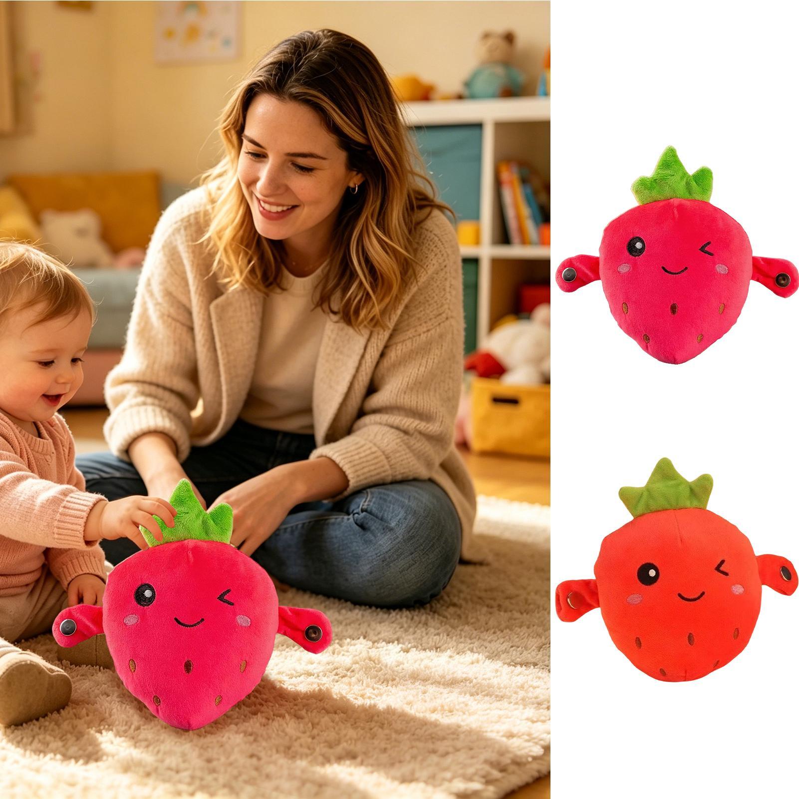 Kids Education Movies - Çilek Peluş Sarılma Eğitici Duyusal İnteraktif