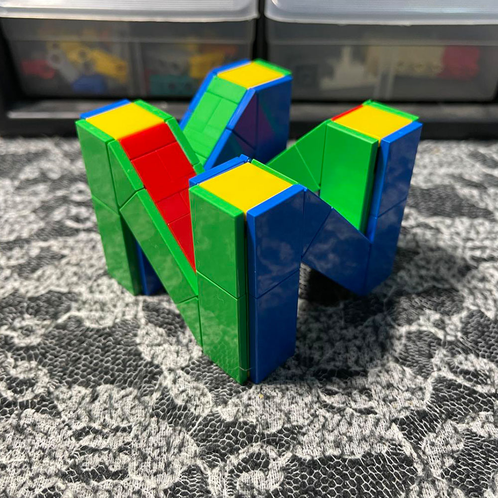 Kids Education Logo - MOC-225423 Yaratıcı Masaüstü Süs Yapı Taşları