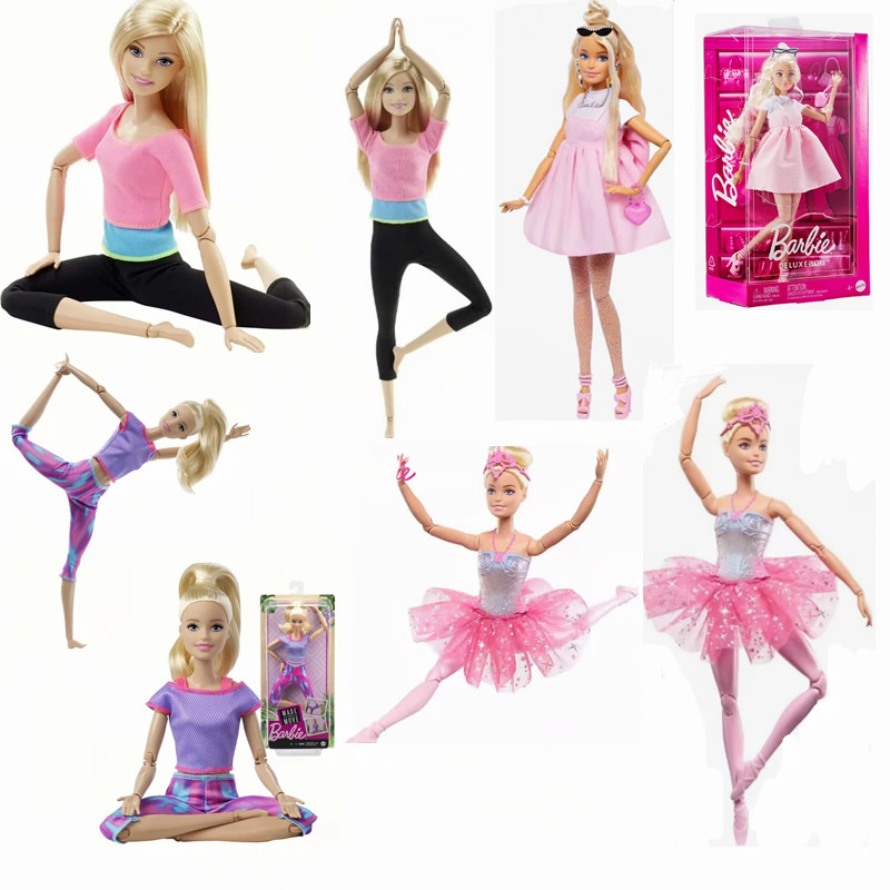 Kids Education Movies - Yoga Pozları ile Otantik Barbie Bebek