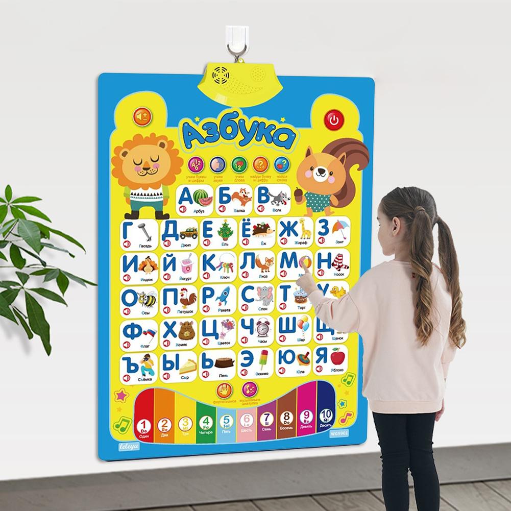Rusça Elektronik İnteraktif Al - Kids Educational Poster incelemesi ve fiyatı