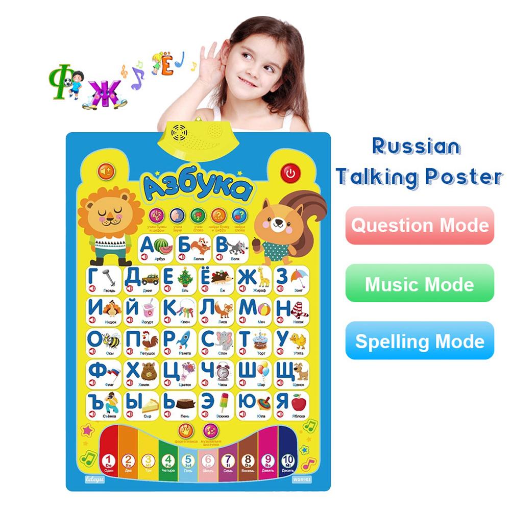 Rusça Elektronik İnteraktif Al - Kids Educational Poster incelemesi ve fiyatı