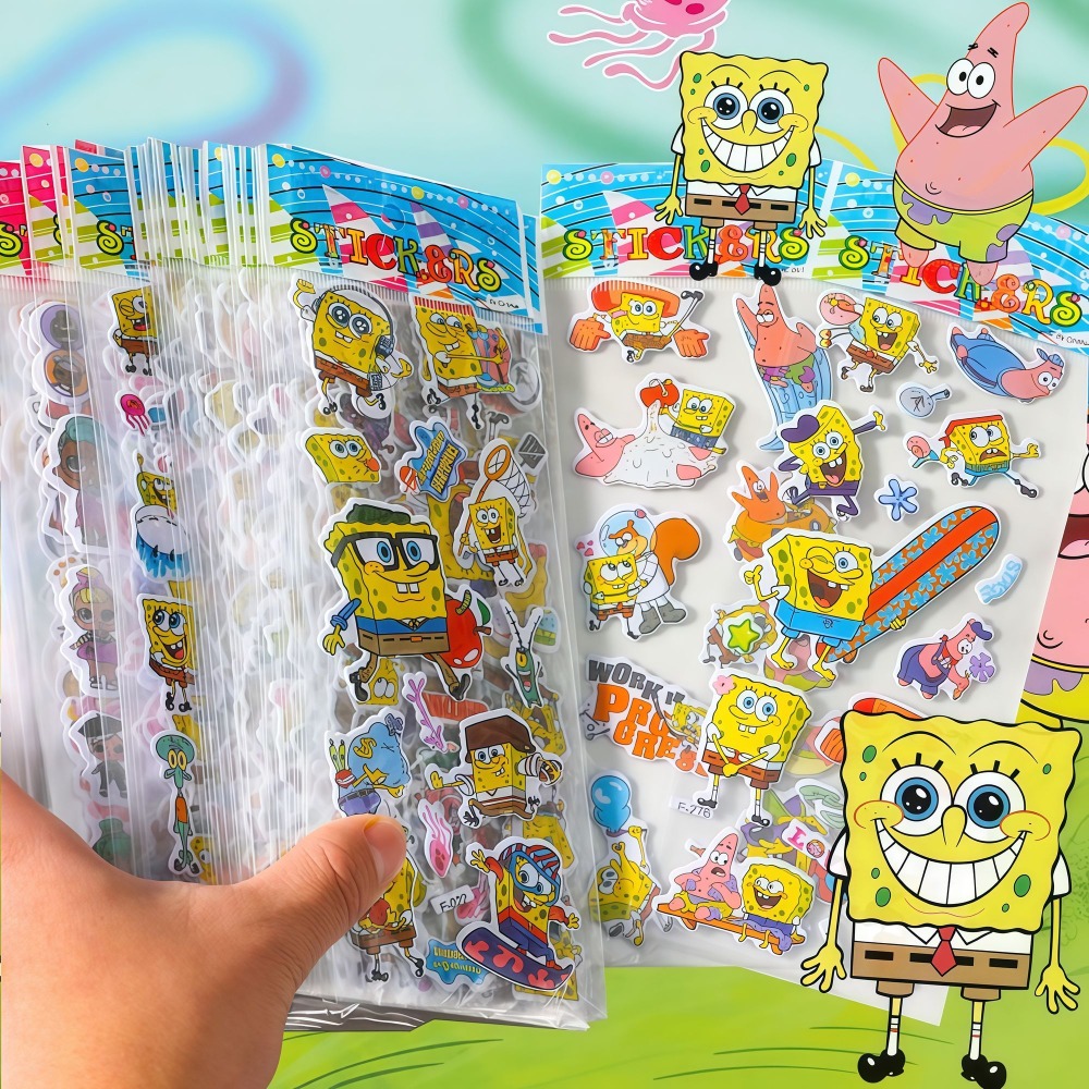 12'li Paket Sünger Bob 3D Çıka - Kids Education Movies incelemesi ve fiyatı