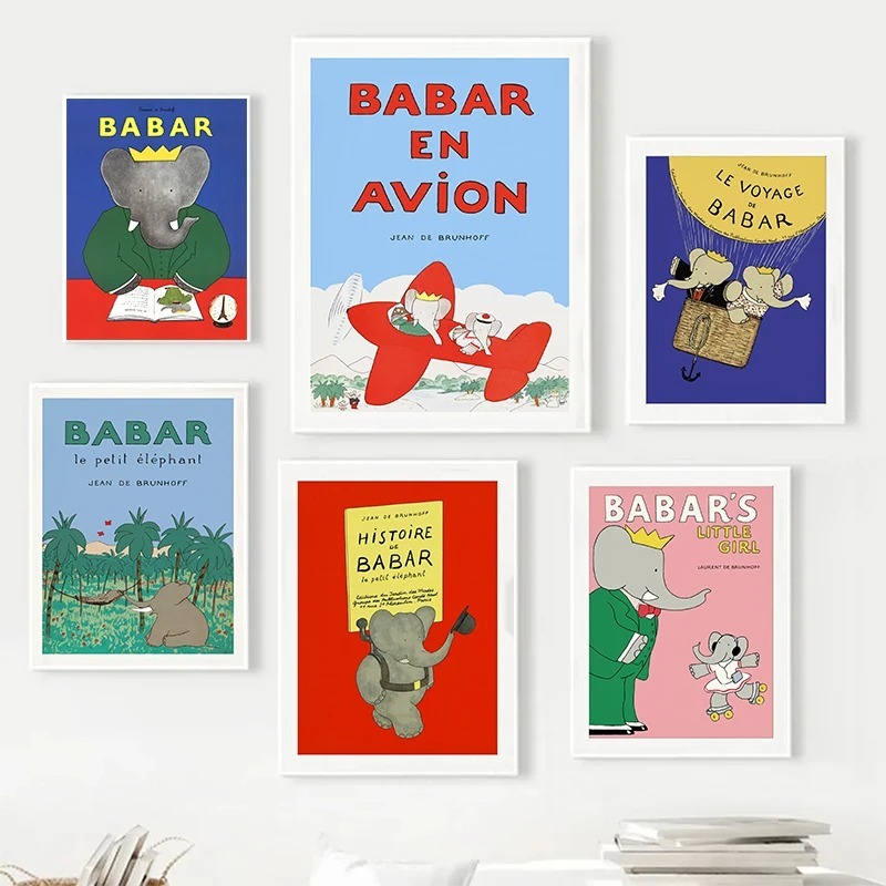 Fil Babar Fransa Peri Masallar - Kids Educational Poster incelemesi ve fiyatı
