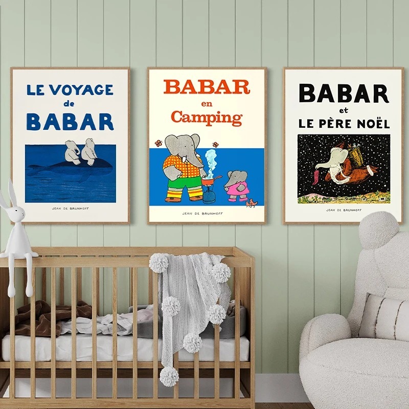 Fil Babar Fransa Peri Masallar - Kids Educational Poster incelemesi ve fiyatı