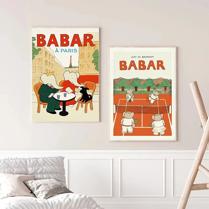 Fil Babar Fransa Peri Masallar - Kids Educational Poster incelemesi ve fiyatı