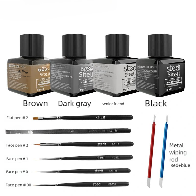 Stedi MP07-MP28 40g Model Yapı - Tamiya Model Paint Set incelemesi ve fiyatı